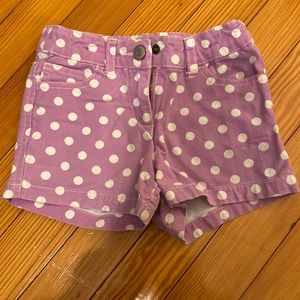Mini Boden polka dot shorts